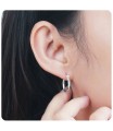Fashion Silver Hoop Earring HO-1748